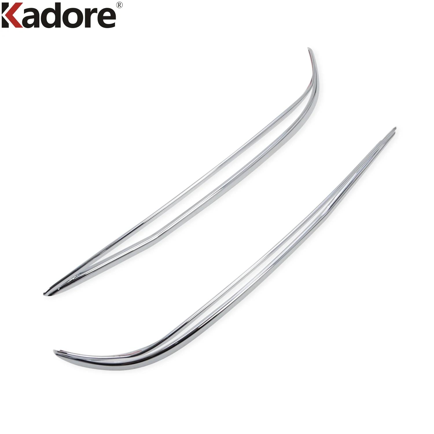 

For Hyundai Elantra Avante Carbon Fiber Car Rear Fog Light Lamp Cover Trim Tail Foglight Bezel Trim Accessories ABS Chrome