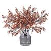 10PCS Artificial Plants Long Baby's Breath Christmas Decor Vase for Home Wedding Bridal Festival DIY Party Fake Plastic Flowers