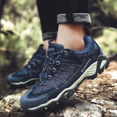 Atmungsaktive Mesh Herren Wanderschuhe Damen Rutschfeste Outdoor Sneakers Verschleißfeste Paar Freizeit Sportschuhe Größe 35-46
