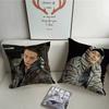 H-Hot KPOP Idol H-Hyunjin Pillow Case Home Decor Throw For Sofa Bed Car Room Decor Gift Idea