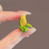 Brooch Mini Corn Design Decorative Pin Translucent Glaze Vivid Color Dress Badge Cardigans Suits Shirts T-Shirts Scarf Bag Clip