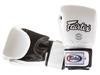 Fairtex Echte Leder Boxhandschuhe BGV1 Atmungsaktiv Weiß 14oz
