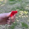 Creative Weapon Mini Gun Model Pendant Keychain  Bag Decoration Stress Relieving Toys Keychain Car Key Rings Gifts