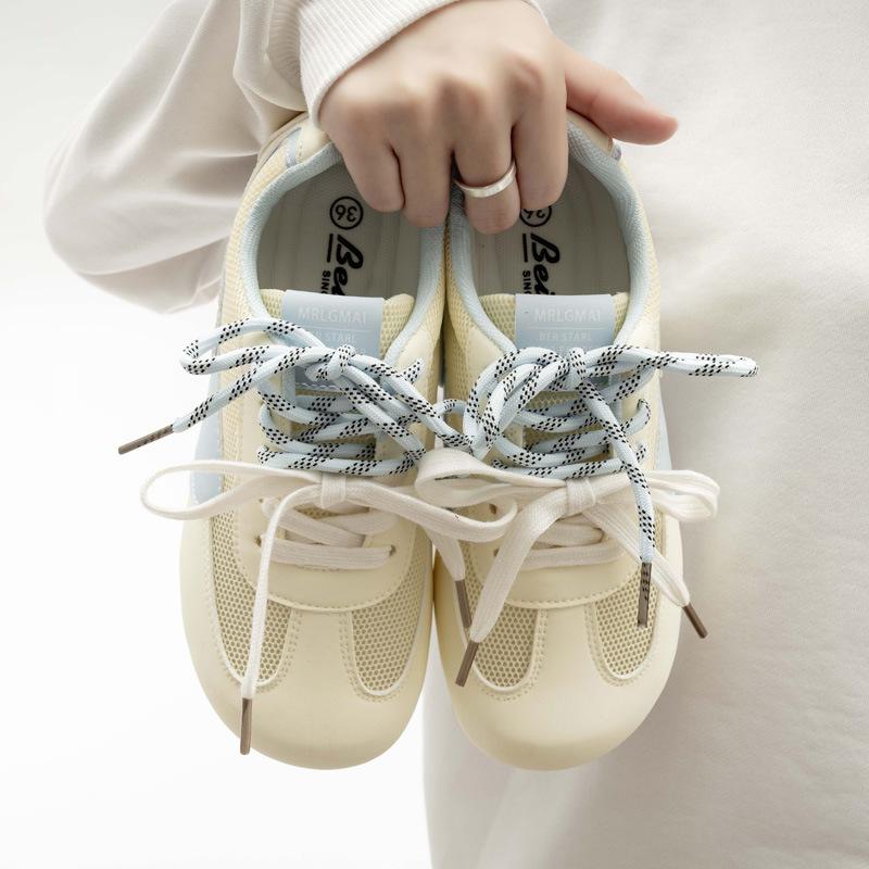 Belle Studenten moralische Trainingsschuhe Sommer Neu Leichtgewicht Weichsohle Mesh Atmungsaktiv Freizeitsschuhe B