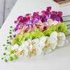 DIY Craft Butterfly Orchid Simulation Flower Fake Plant Flower Artificial Phalaenopsis  Indoor