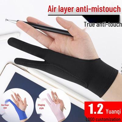 Benutzerdefinierte Anti-Touch-Zeichenhandschuhe mit einem Finger für digitales Skizzieren