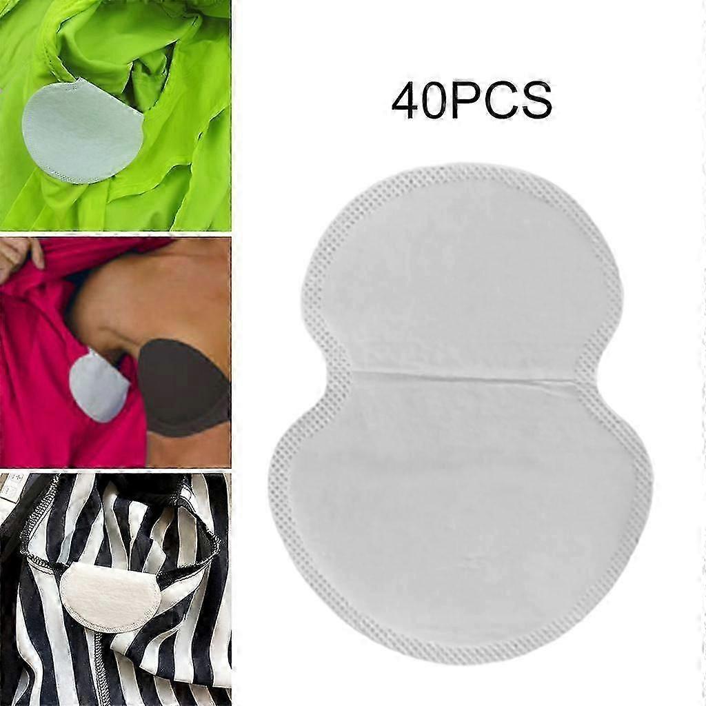 2xSummer Under Arm Sweat Pad Stickers Antiperspirant Guard Sheet 40Pcs