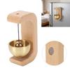4PCS Shopkeepers   for Door Opening Wooden Magnetic C Shape Door  Ornament for Refrigerator Home Store Restaurant
