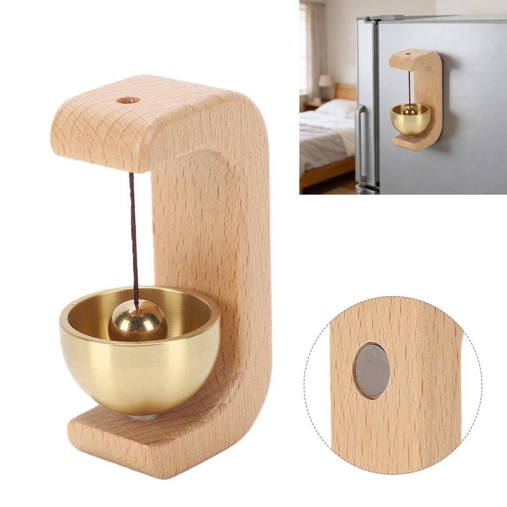 4PCS Shopkeepers   for Door Opening Wooden Magnetic C Shape Door  Ornament for Refrigerator Home Store Restaurant