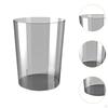 Clear Round Waste Bin for Home, Office And Children's Room