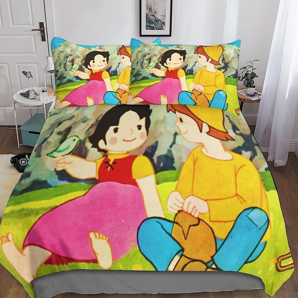 Heidi The Girl From The Alps BeddingHeidi Bedding SetHeidi and Family Duvet Cover SetBedroom Decoration