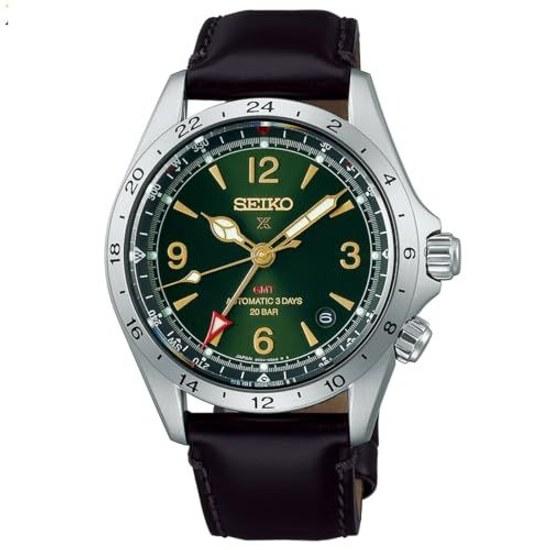 PROSPEX SEIKO Alpinist Mekanisk Automatisk GMT Core Shop Exklusiv Begränsad Distribution Modell Armbandsur Herr SBEJ005
