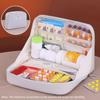 Large Capacity Medicine Bag Portable Zipper Medicine Storage Bag Dormitory Travel Data Line Medical Supplies Tote Storage Pouch