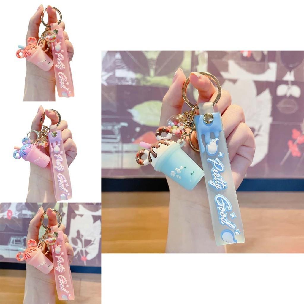 Cute Ice Cream Keychain Pvc Pendant Fashionable Gift Wholesale