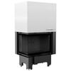 Steel Fireplace KRATKI VNL 700/480 12 kW Ø 200 Lift-up Black Thermotec