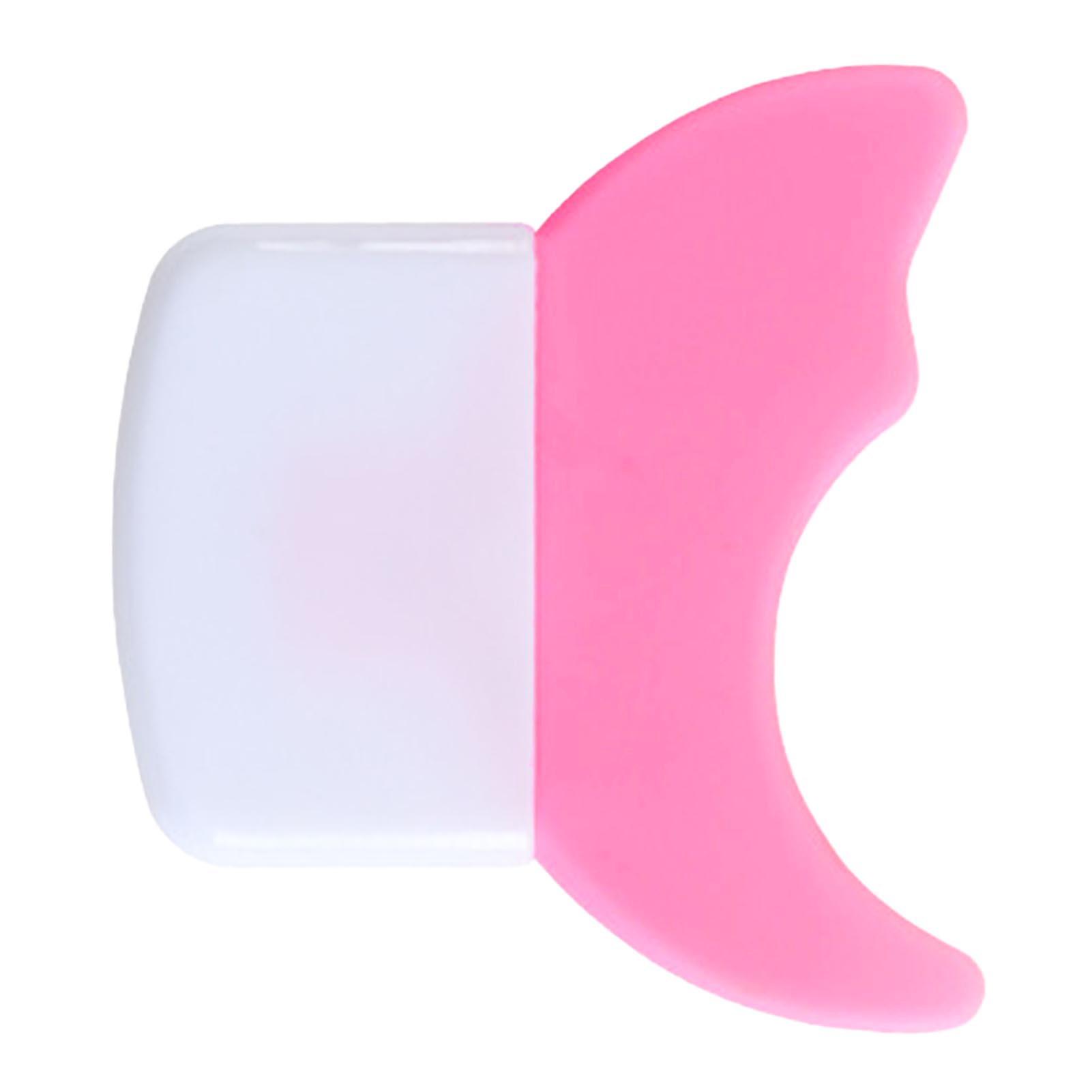 

Силиконовый аппликатор для ресниц, защита от косметических остатков, безопасная для кожи тушь, защита от мазков Peach Pink