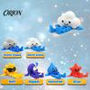 Desktop Atmosphere Accessories Weather Gnome Figurine, 3D Printed Poseable Series Desk Toy, Colorful PLA Plastic Figures Creative Collectible