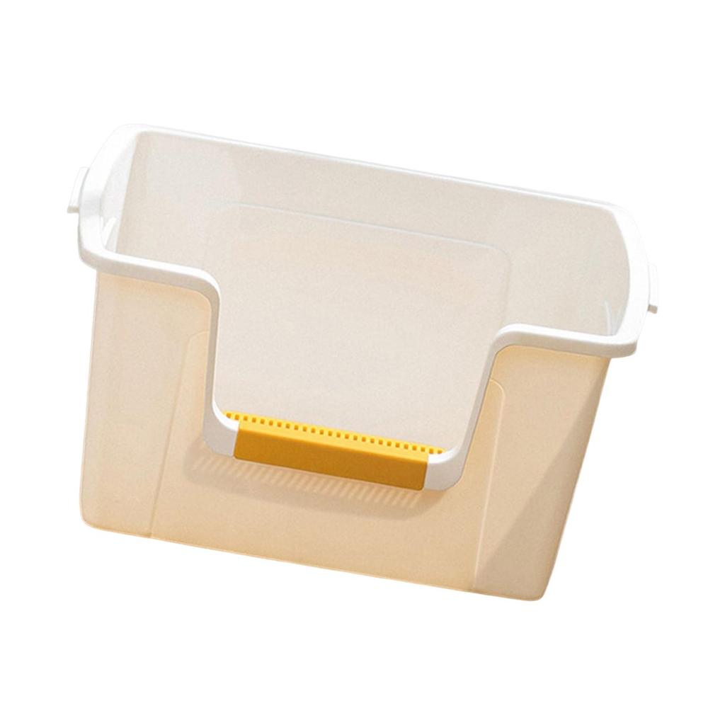 Halboffener Bettpfanne Geräumig Spritzschutz Langlebig Tragbar Kätzchen Sandkasten Katzenklo für Reisen Kleine Große Katzen Kätzchen