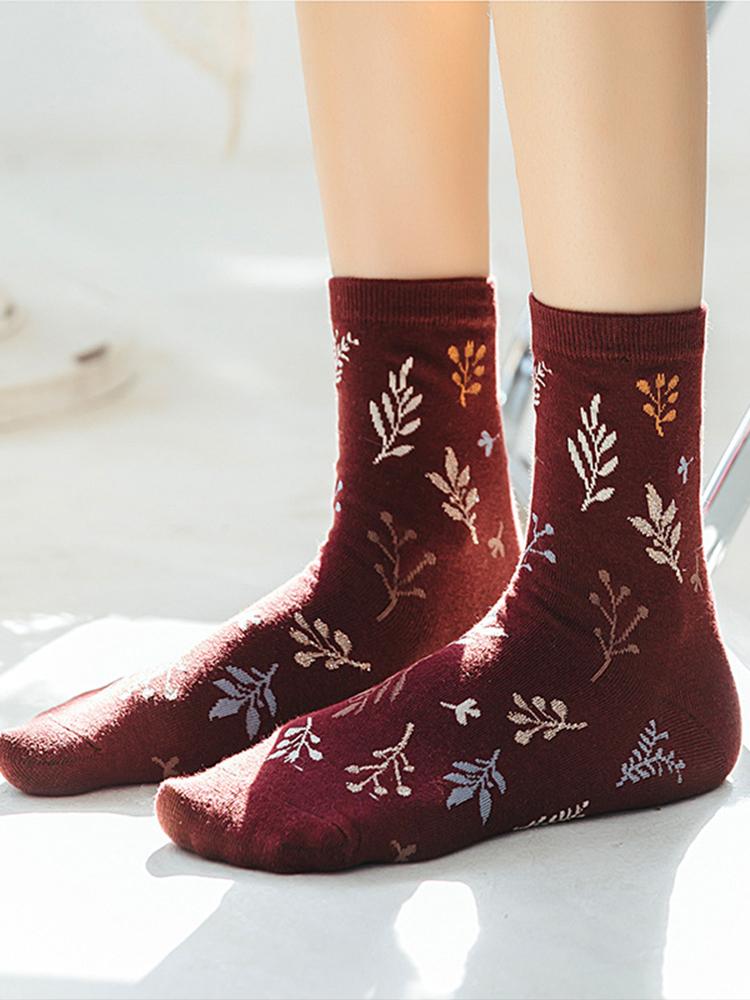Korean Solid Color Harajuku Retro Lady Women Cotton Loose Socks Winter In Tube. Korean Solid Color Harajuku Retro Lady Women Cotton Loose Socks Winter In Tube.