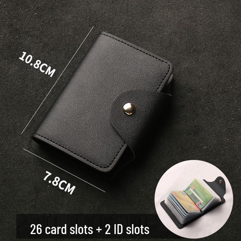 

Унисекс 2025 Кошелек-холдер для карт с несколькими отделениями для ID