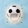 Plüsch Fußballhut Niedliche Kopfbedeckung Lustige Form Cartoon Kopfbedeckung für Foto Fotografie,