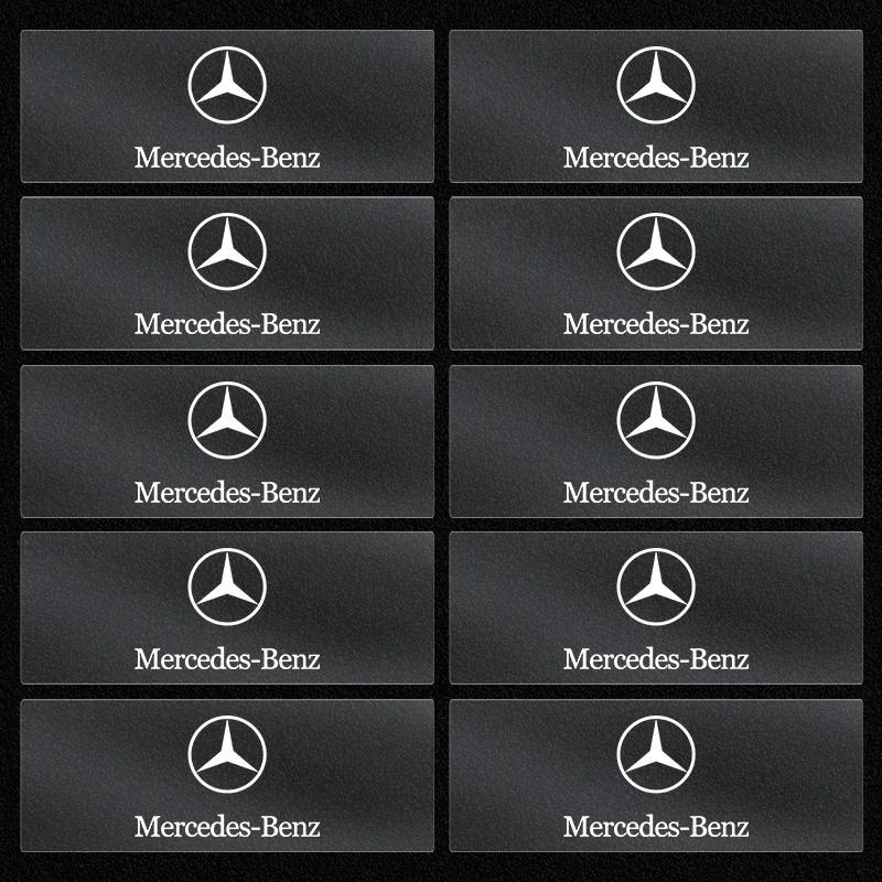 AABIG1 New Car Rearview Mirror Sticker Car Decoration Decal For Mercedes Benz GLK GLA A B C E Class C180 S200 S300 W176 W246 W205 W213
