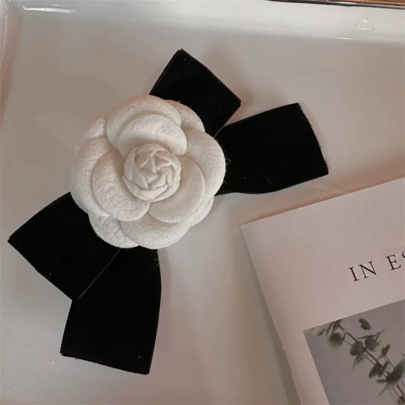 Prancūziškas vintažinis audinio meno peteliškės segės kamelijos gėlės korsazo smeigtukai marškinių apykaklės aksesuarai mados papuošalai dovanos moterims