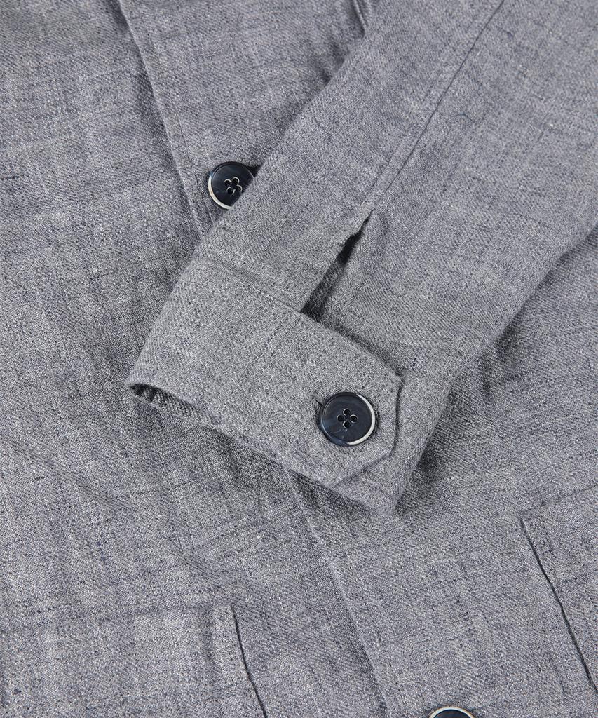 Panicale Blue Linen Enio Jacket