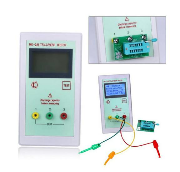 MK-328 Handheld Transistor, Capacitor & Resistor Tester