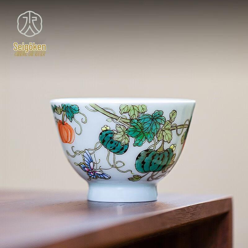 Jingdezhen Hand-painted Stoneware Master Teacup