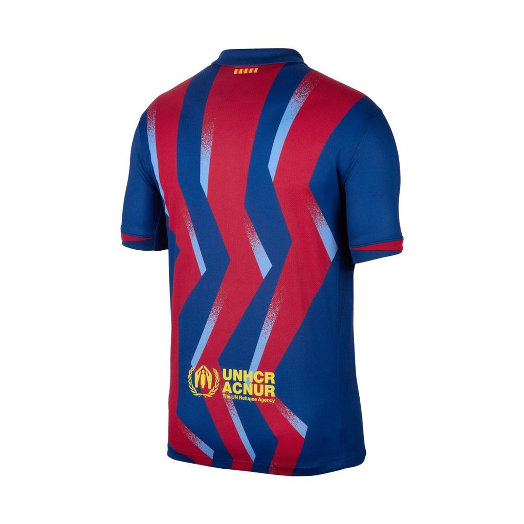 Nike Fan Sürümü 25/26 Sezon Barcelona Üçüncü Deplasman Rahat Harfli Kısa Kollu Futbol Forması Erkek Gömlekleri FZ1304-432