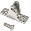 2PCS Marine Boat Deck Hinge For Bimini Top Fitting Hardware Stainless Steel
