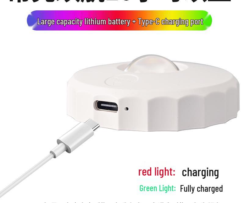 Rechargeable Wireless LED Cabinet Spotlight with Induction Sensor