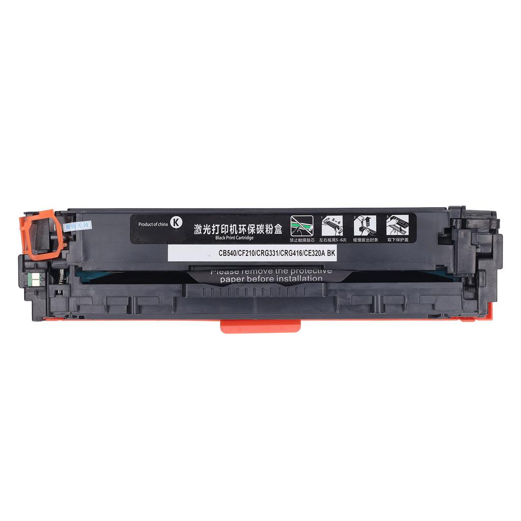 125A CB540A Schwarze Tonerkartusche Ersatz für HP Color Laserjet CP1215 CP1518ni CP1518ni CM1312nfi CM1312 CP1515n