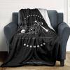 1pc Motorcycle Redwood Soft Flannel All Season Throw for Home, Office, Outdoor UseDurable Comfort Soft Warm Throw for Home