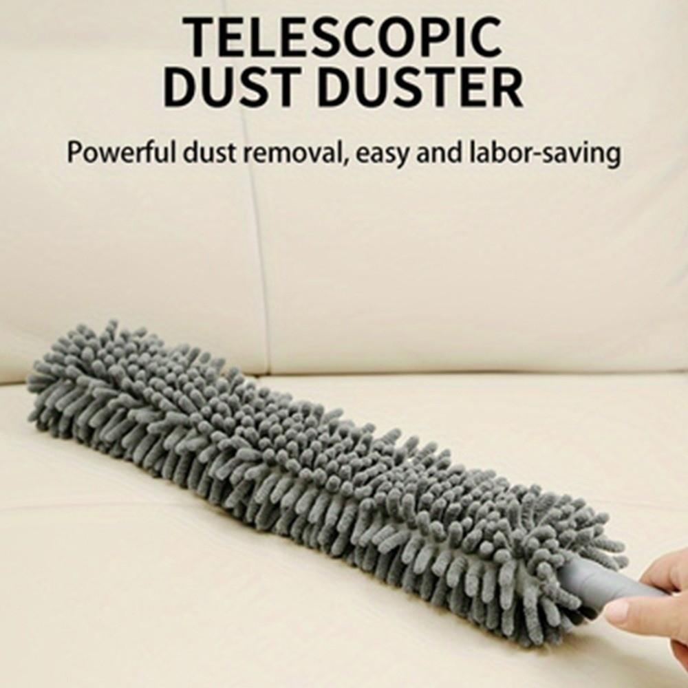 Household Ceiling Fan Cleaner Dusters Microfiber with Extension Pole Dust Removal Brush Reusable Ceiling Fan Duster