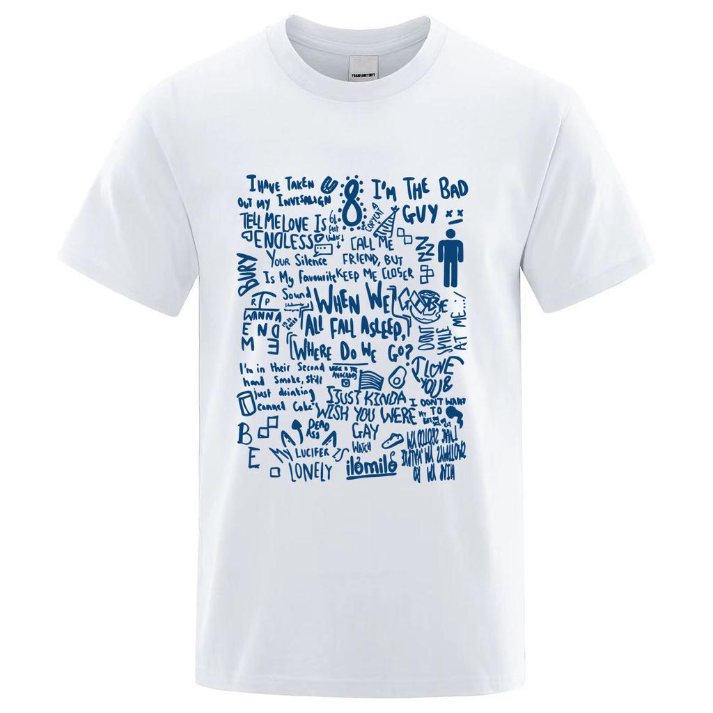 Hit Me Hard and Soft Tour Pop Shirt Billie 100% Baumwoll-T-Shirt Street Herren- und Damen-Partner-T-Shirt Fan Luxus-Geschenk Top