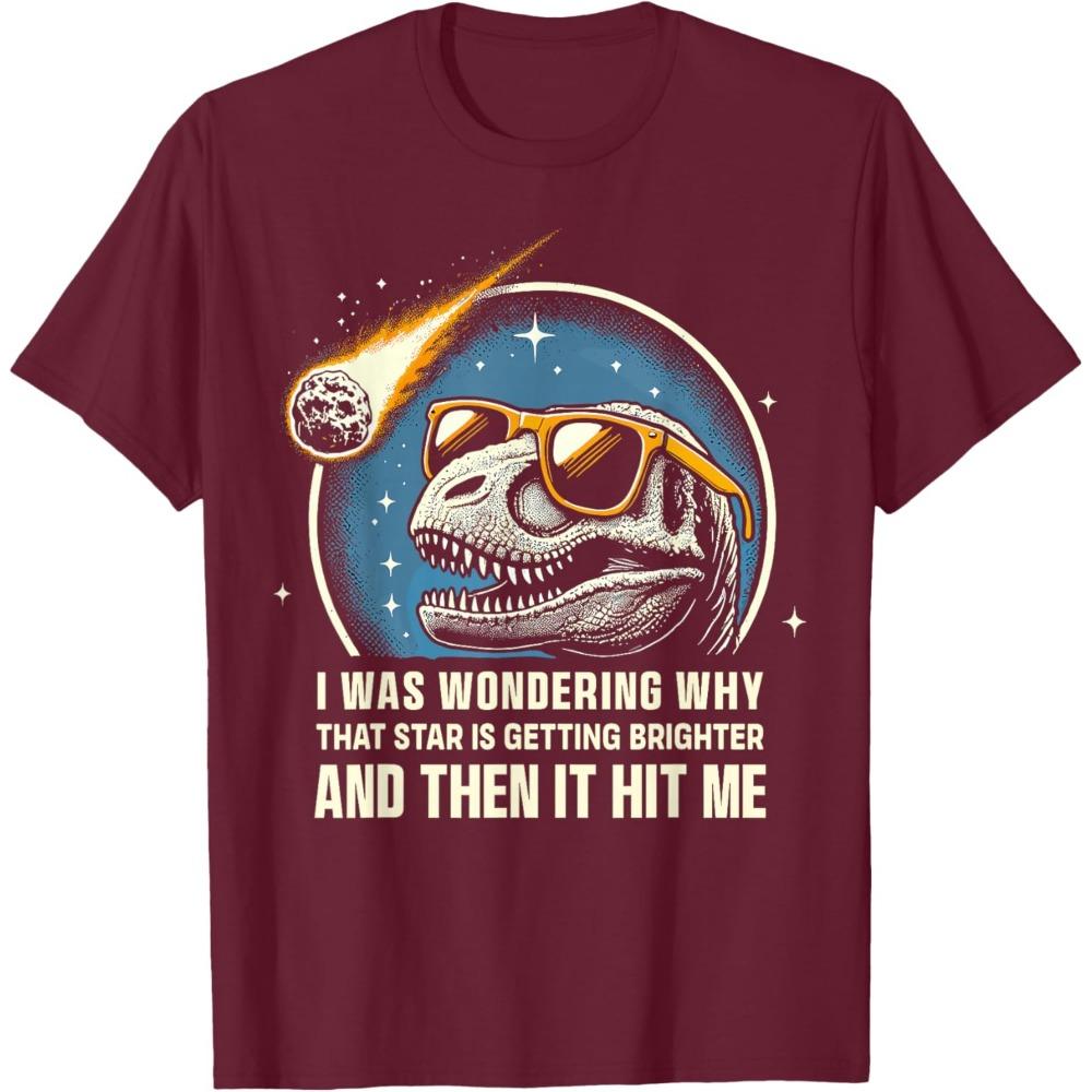 Dinosaur T-Rex Novelty Men Kids Women Funny Dinosaur T-Shirt O-neck Short-sleeve Tees Man Clothes Street Fashion Tees S разноцветный