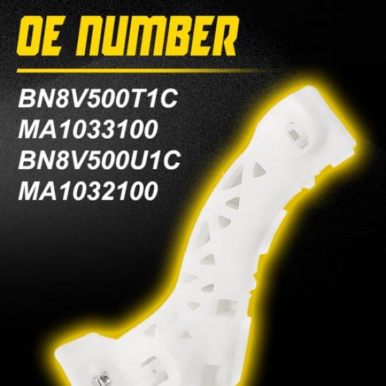 2x Front Bumper Bracket Support Retainer LH + RH FOR Mazda 3 Hatchback 2004-2008