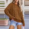Women's Loose  Winter Knitted Fashion Casual Pullover Sweater