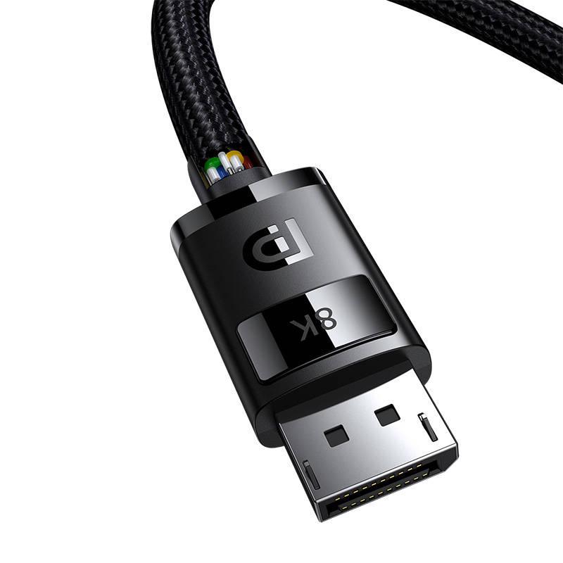 DP 8K To DP 8K Cable Baseus High Definition 1.5 M (Black)