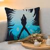 Cushion Cover  Linen  SkinFriendly Soft Decorative Case For Sofa Home Decor Vintage Anime SSaint Seiya Pillow cover