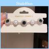Vintage Artificial Pearl Pendant Bracelet With Rhinestone Embellishments For Womens Fashion Jewelry