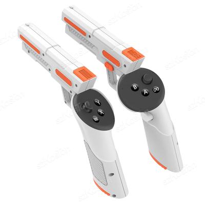 VR-Waffenschaft-Griffe für Meta Quest 3 / Quest 3S VR-Controller Verbessertes FPS-Gaming-Shooter-Erlebnis für Quest 3 Zubehör