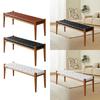 Bench Entryway Bench Furniture Decorative Rectangle Wood Bench Bedroom Bench for Dining Room Salon Studio Hallway Home