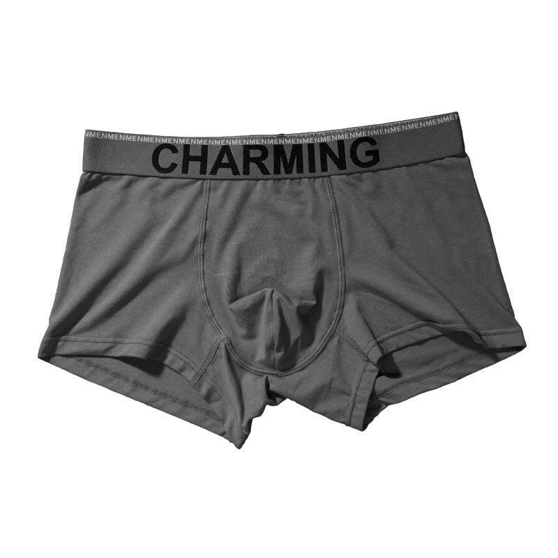 Men's Spring Summer 10A Antibacterial Cotton Comfortable and Breathable Briefs