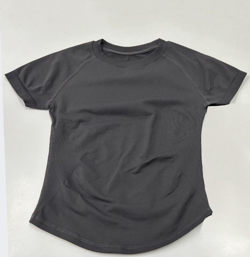 Women's Slim-Fit Yoga Short-Sleeve T-Shirt - DFYUVN