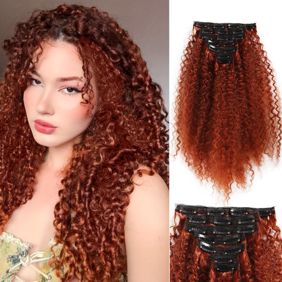 

WTB Hair Extension Wig Piece Synthetic Wig Female Fluffy Little Curly Hair Fashion Natural Seven-piece Socket Hair Wig Piece 50CM