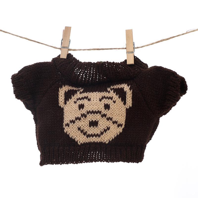 Teddy Bear Sweatshirt: Plush Doll Clothing Accessory