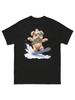 Corgi Hund Snowboard Spaß Snowboard Design T-Shirt